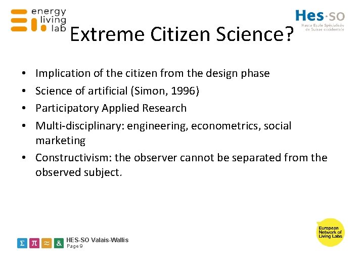 Extreme Citizen Science? Implication of the citizen from the design phase Science of artificial