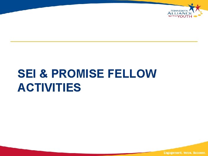 SEI & PROMISE FELLOW ACTIVITIES 