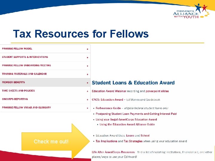 Tax Resources for Fellows Check me out! 