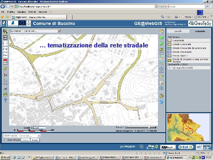 … tematizzazione della rete stradale 