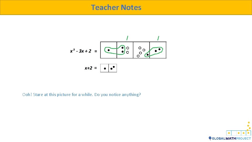 Teacher Notes Ooh! Stare at this picture for a while. Do you notice anything?