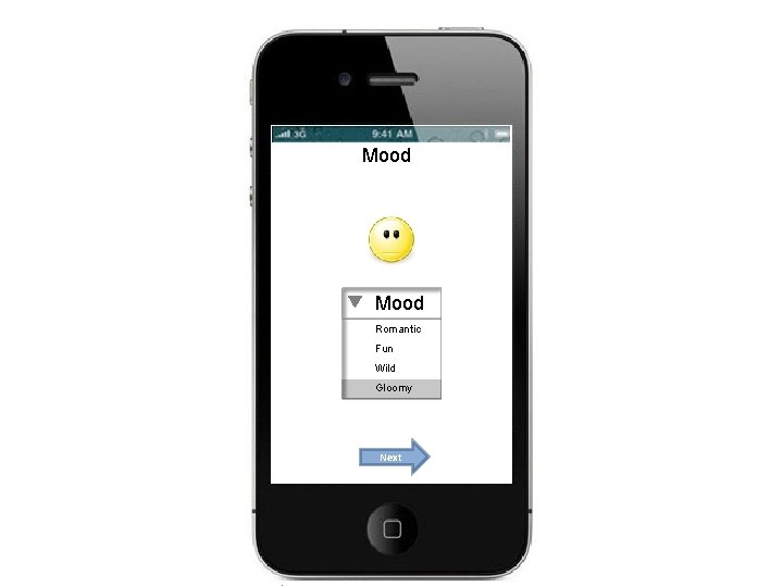 Mood Romantic Fun Wild Gloomy Next 