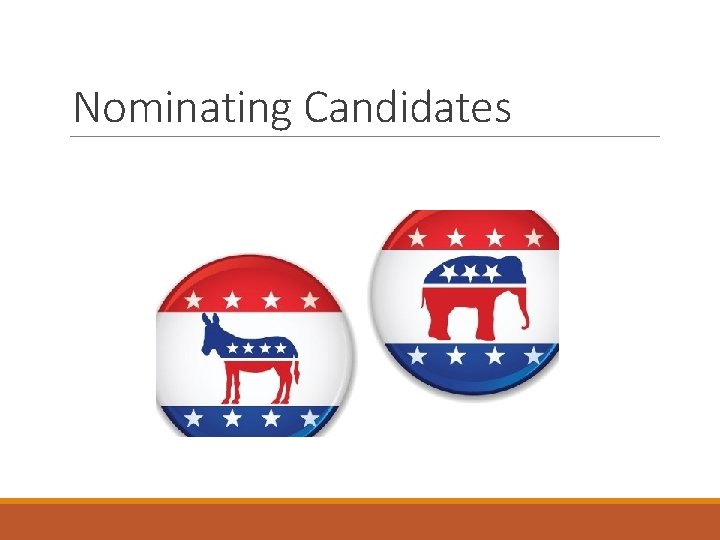 Nominating Candidates 