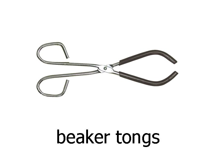beaker tongs 
