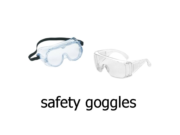 safety goggles 