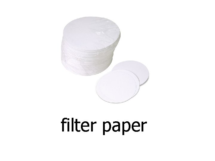 filter paper 
