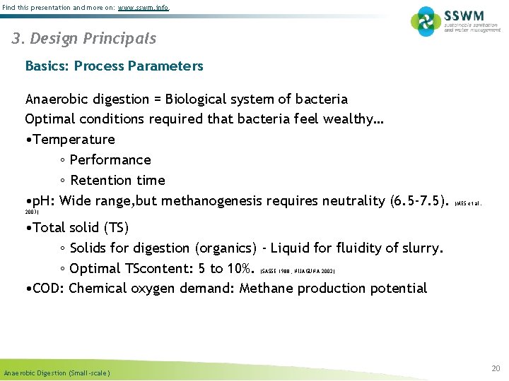 Find this presentation and more on: www. sswm. info. 3. Design Principals Basics: Process Find this presentation and more on: www. sswm. info. 3. Design Principals Basics: Process