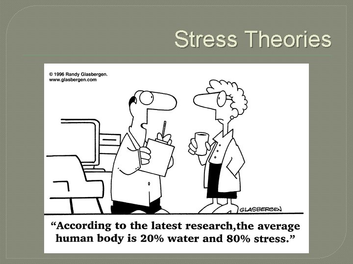 Stress Theories 