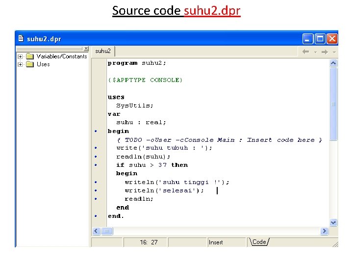 Source code suhu 2. dpr 