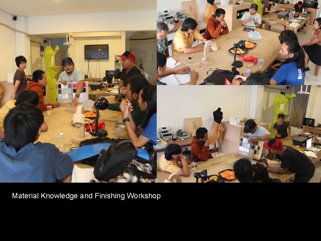 Material Knowledge and Finishing Workshop 