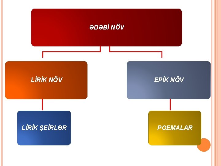 ƏDƏBİ NÖV LİRİK ŞEİRLƏR EPİK NÖV POEMALAR 