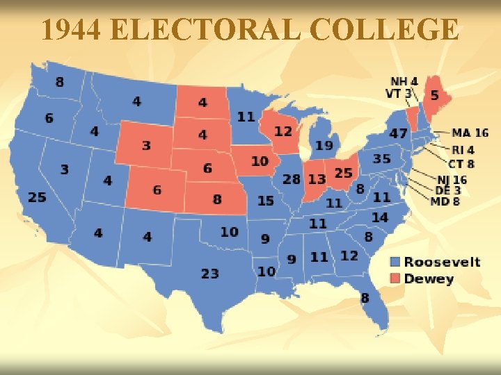1944 ELECTORAL COLLEGE 