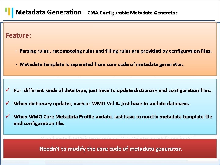 Metadata Generation - CMA Configurable Metadata Generator TEMPLATE_PATH=/WEB<Q_TBulletinwithout. CAT_for. XLS> Type FY 2 E-S-I