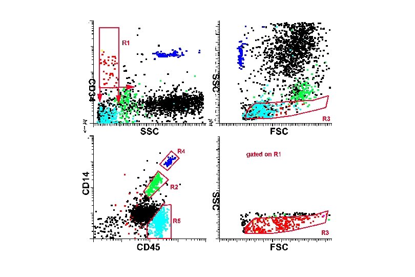 IMMUNOPHENOTYPING OF HEMATOPOIETIC PROGENITOR CELLS BY MULTIPARAMETER FLOW
