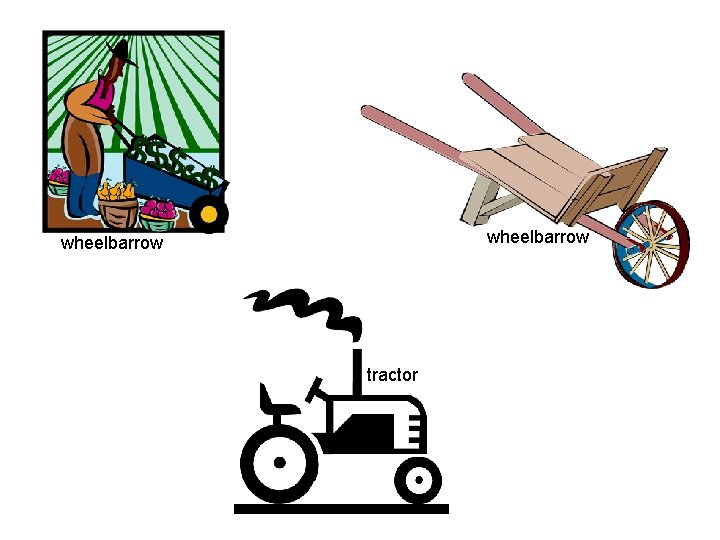 wheelbarrow tractor 
