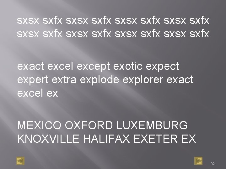 sxsx sxfx sxsx sxfx exact excel except exotic expect expert extra explode explorer exact