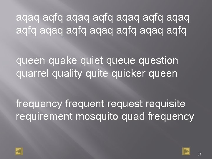 aqaq aqfq aqaq aqfq queen quake quiet queue question quarrel quality quite quicker queen