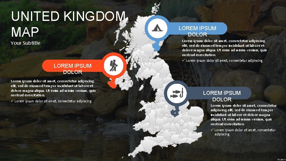 UNITED KINGDOM MAP Your Subtitle LOREM IPSUM DOLOR Lorem ipsum dolor sit amet, consectetur