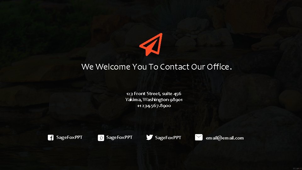 We Welcome You To Contact Our Office. 123 Front Street, suite 456 Yakima, Washington