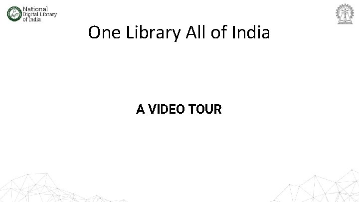 One Library All of India A VIDEO TOUR 