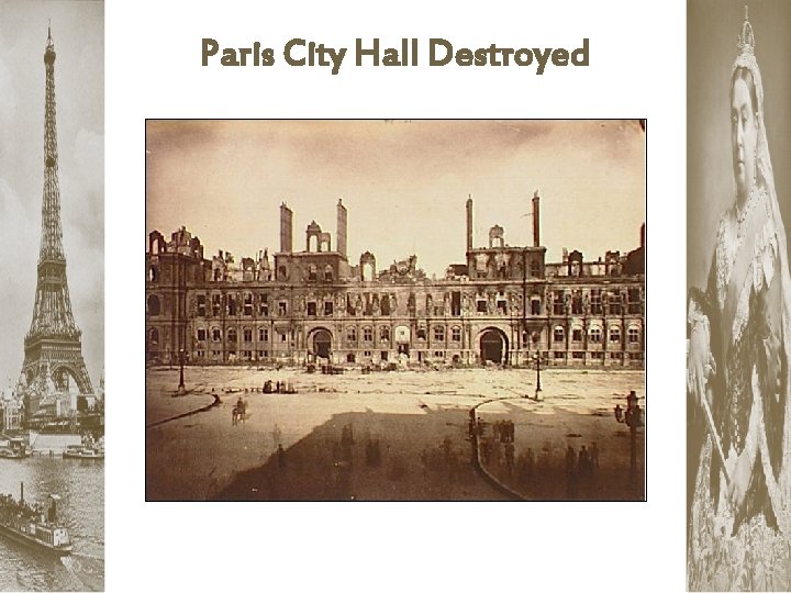 Paris City Hall Destroyed 