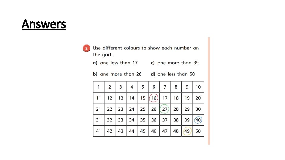 Answers 