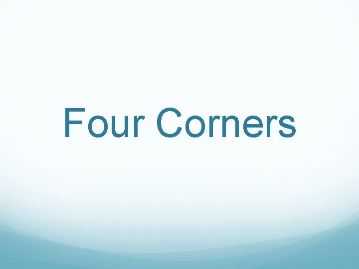 Four Corners 