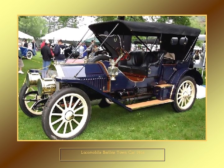 Locomobile Berline Town Car 1914 