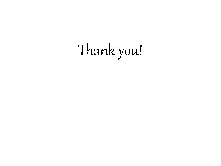 Thank you! 