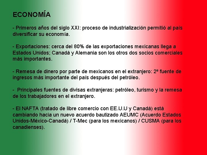 ECONOMÍA - Primeros años del siglo XXI: proceso de industrialización permitió al país diversificar