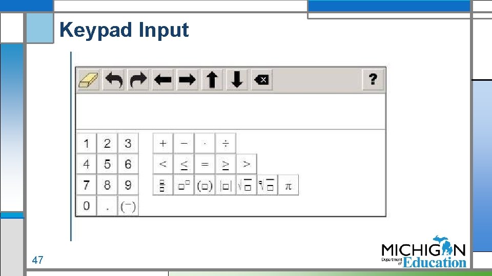 Keypad Input 47 