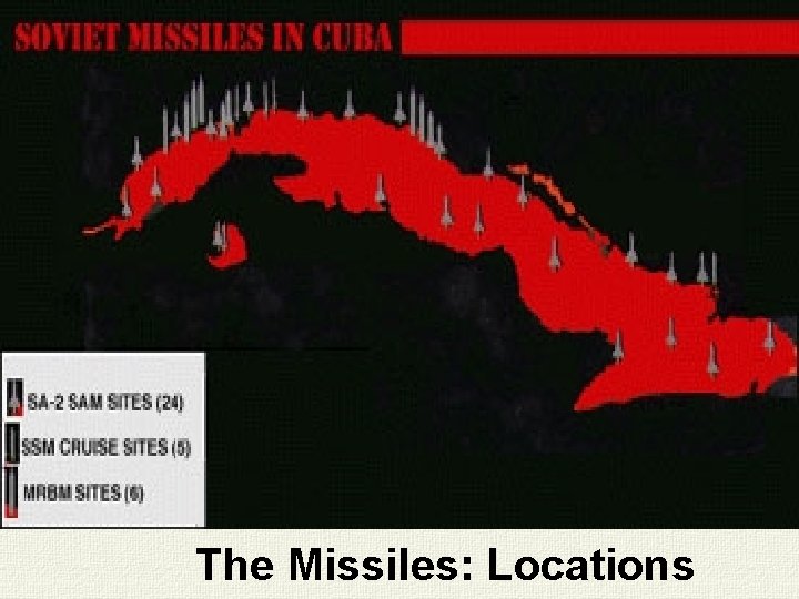 The Missiles: Locations 