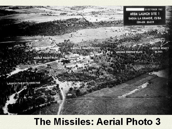 The Missiles: Aerial Photo 3 