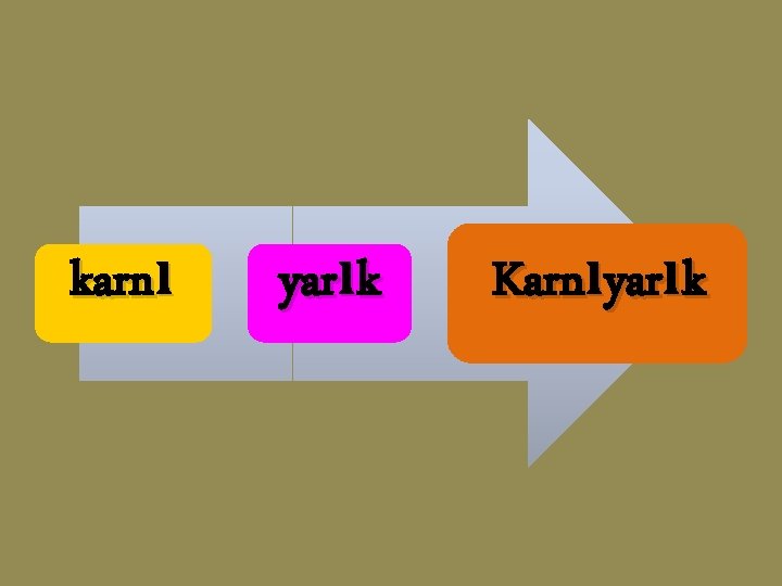 karnı yarık Karnıyarık 