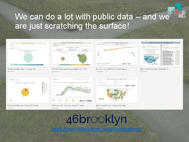 We can do a lot with public data – and we are just scratching