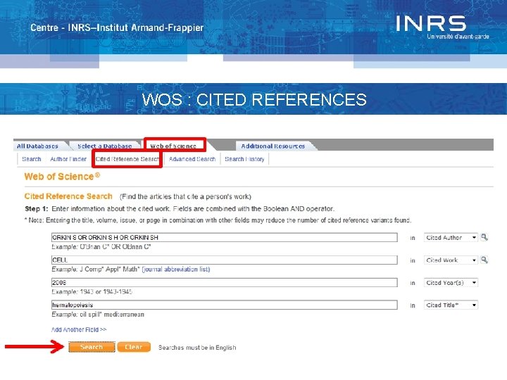 WOS : CITED REFERENCES 