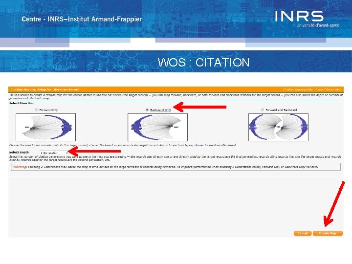 WOS : CITATION MAPPING 