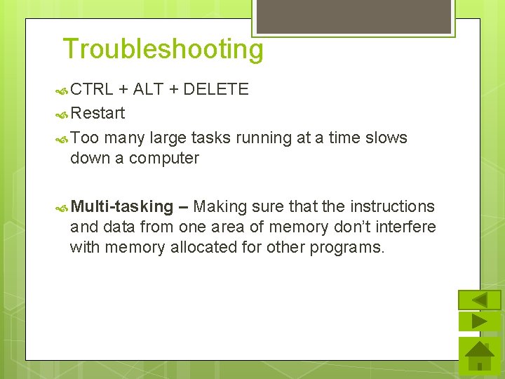 Troubleshooting CTRL + ALT + DELETE Restart Too many large tasks running at a