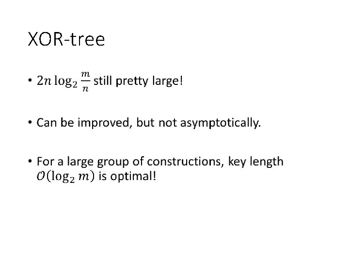 XOR-tree • 