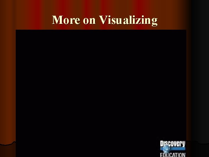 More on Visualizing 