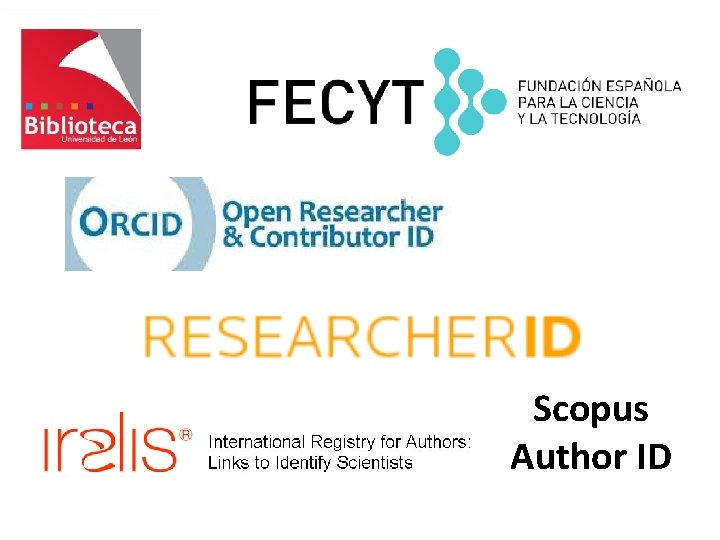 Scopus Author ID 