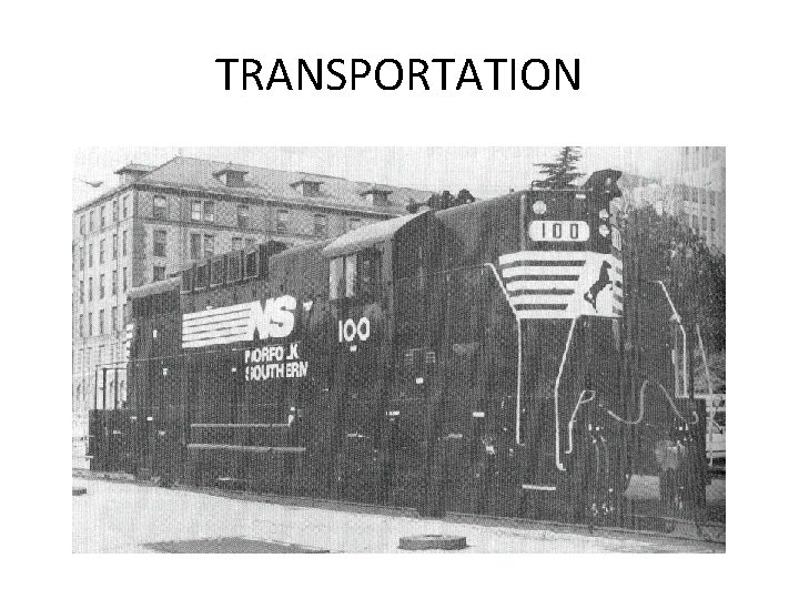 TRANSPORTATION 