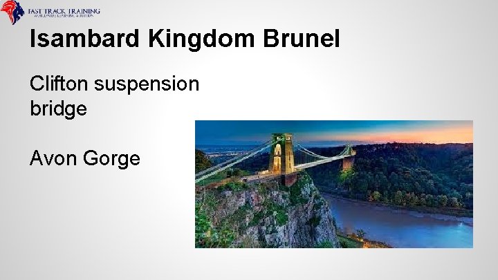 Isambard Kingdom Brunel Clifton suspension bridge Avon Gorge 