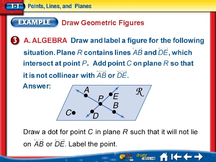 Draw Geometric Figures Answer: 