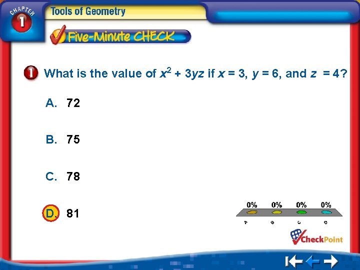 What is the value of x 2 + 3 yz if x = 3,