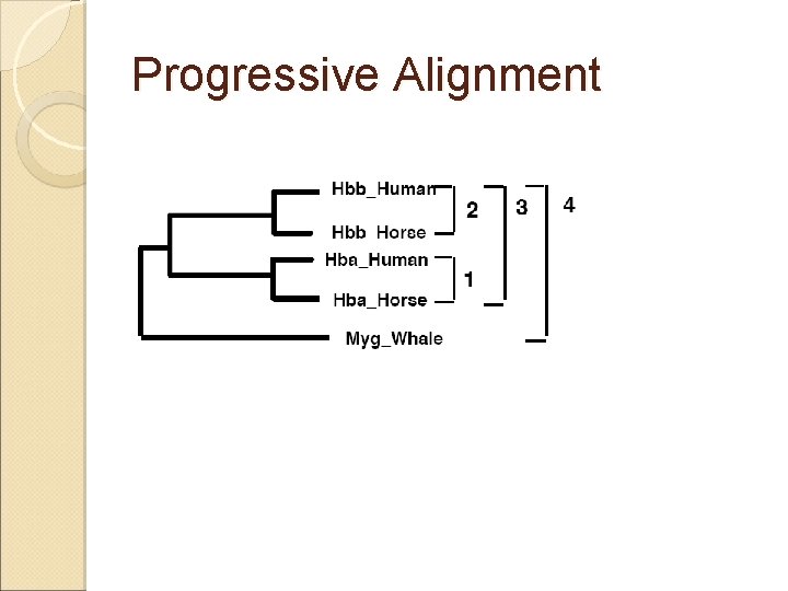 Progressive Alignment 