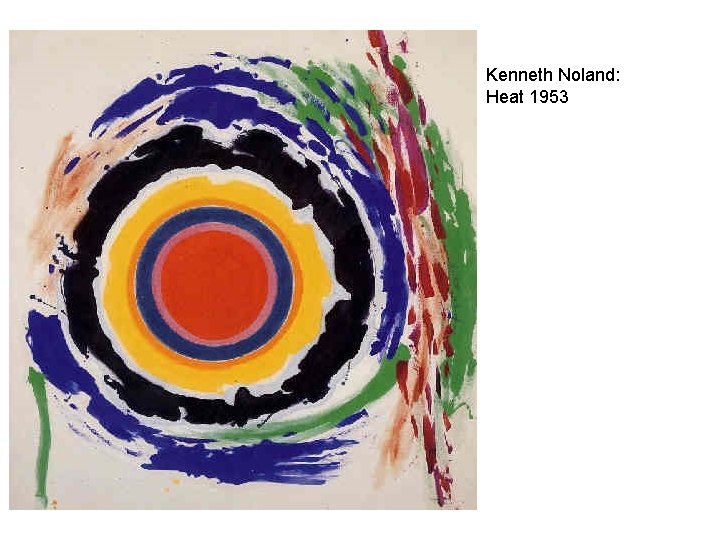 Kenneth Noland: Heat 1953 
