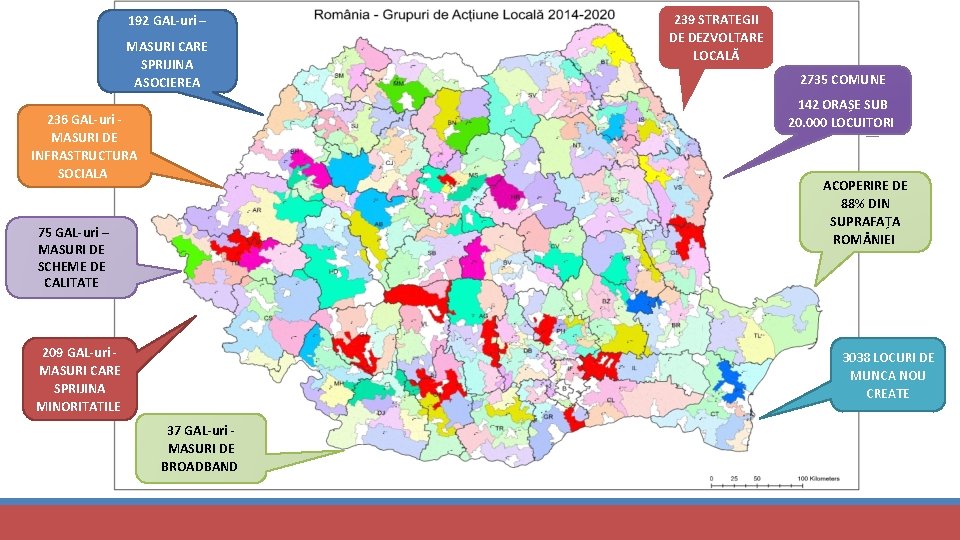 192 GAL-uri – MASURI CARE SPRIJINA ASOCIEREA 239 STRATEGII DE DEZVOLTARE LOCALĂ 2735 COMUNE