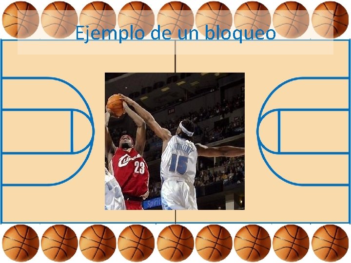 Ejemplo de un bloqueo 