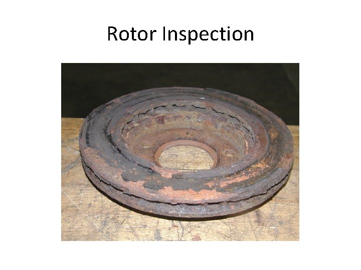 Rotor Inspection 